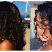 Alexandra's curly transformation. Bounce Curl hair blog.