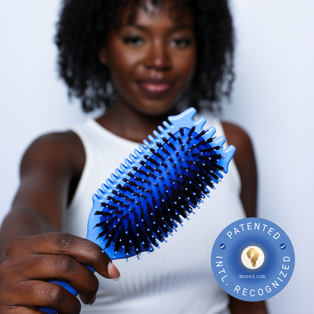 Bounce Curl Volume EdgeLift Brush international patent