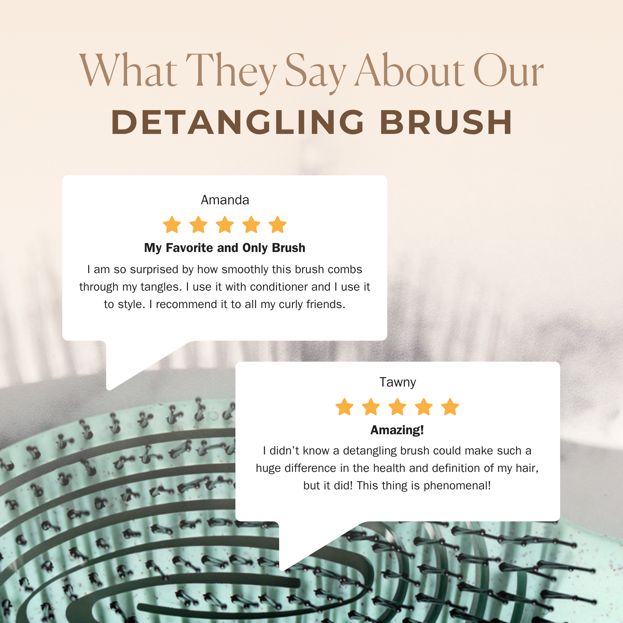 Bounce Curl Detangling Brush User Reviews