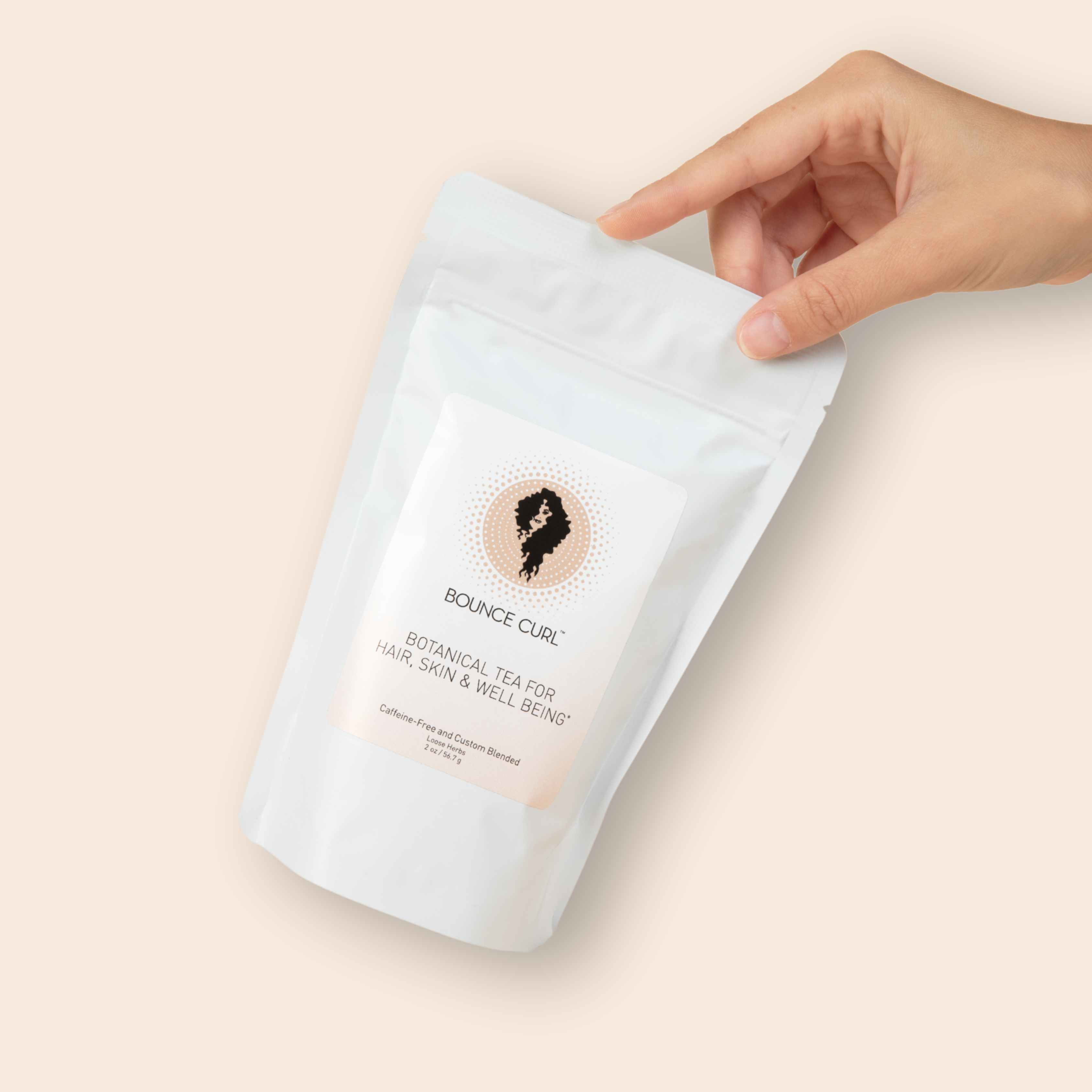 Bounce Curl Botanical Tea for Hair, Skin & Well Being