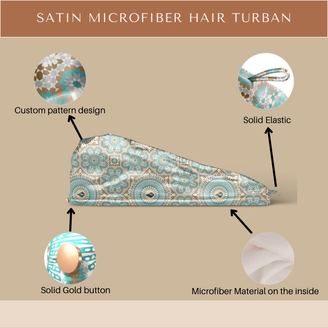 Satin Microfiber Turban