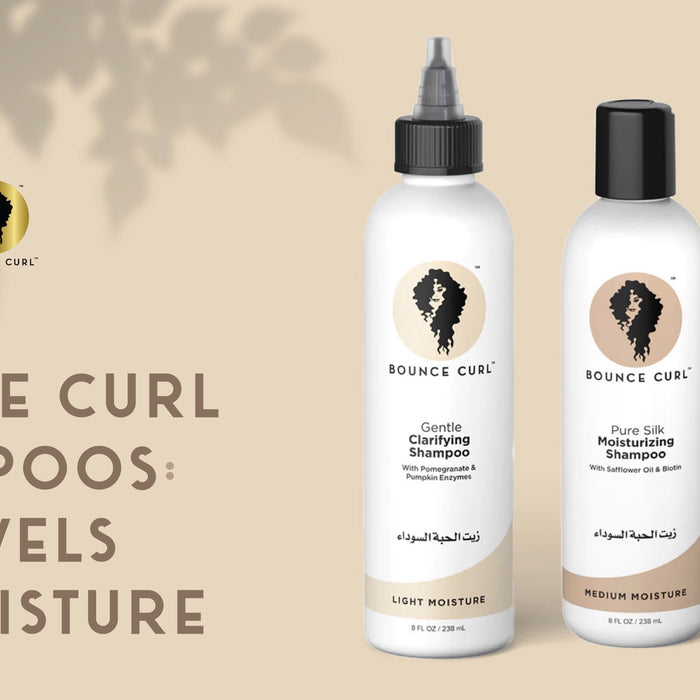 Bounce Curl Shampoos: 3 Levels of Moisture