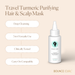 Turmeric Purifying Hair & Scalp Mask Travel Size
