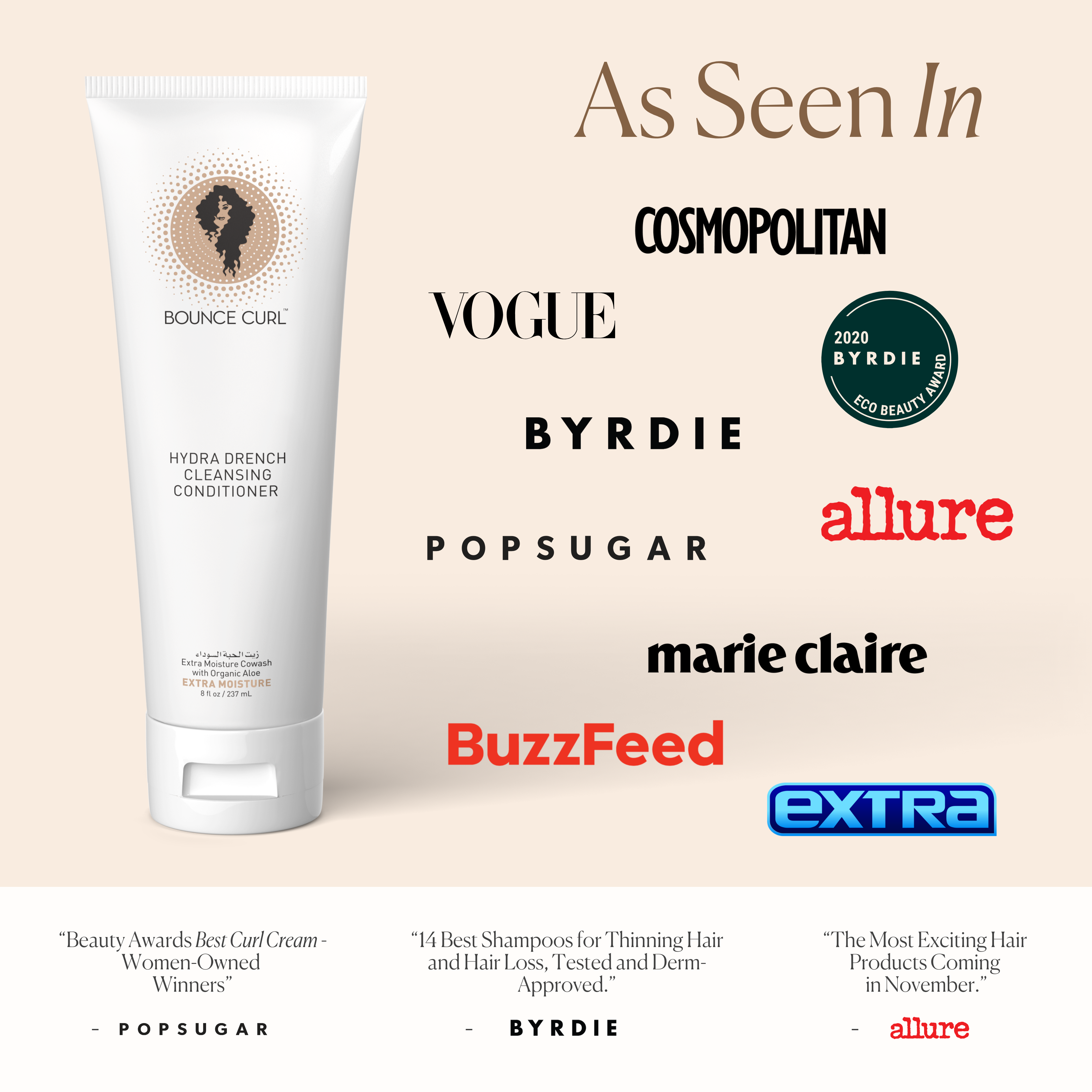 Bounce Curl Hydra Drench Cleansing Conditioner