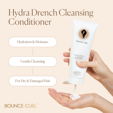Bounce Curl Hydra Drench Cleansing Conditioner benefits