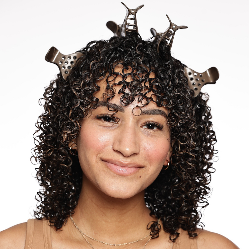 Bounce Curl Root Clips lifestyle