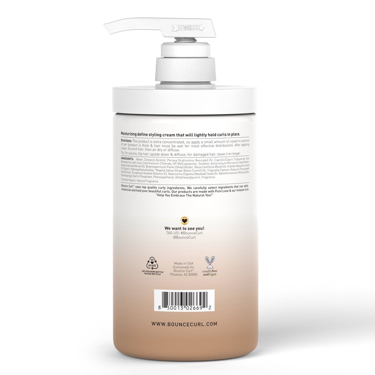 Avocado & Rose Oil Clump & Define Cream 32oz