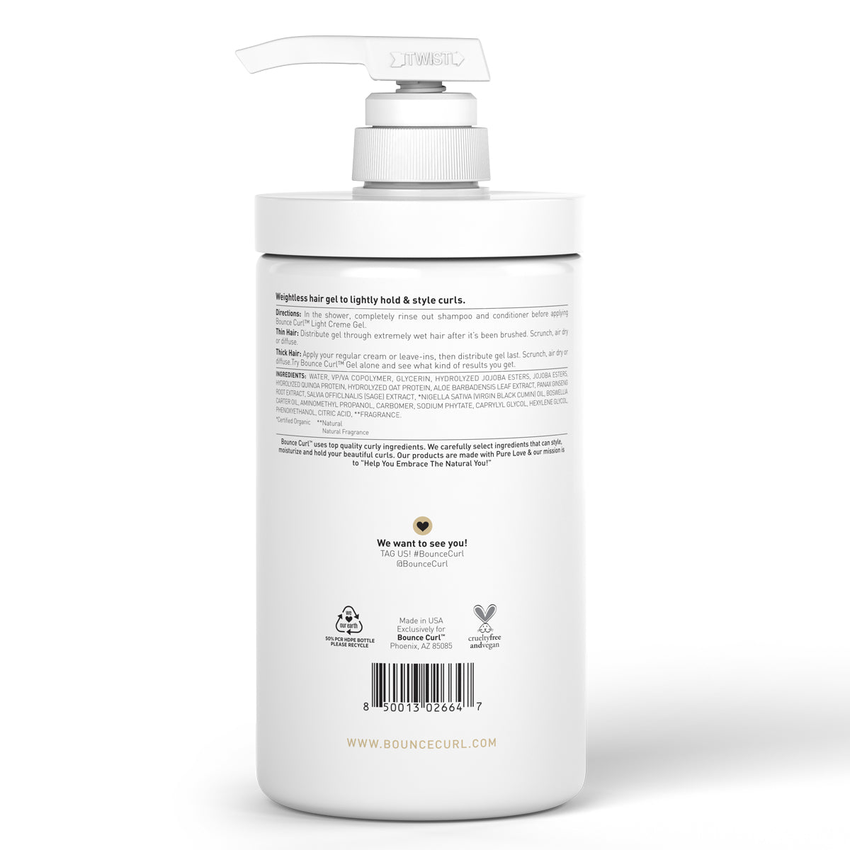 Light Hold Creme Gel 32oz