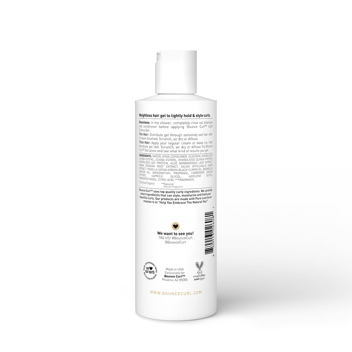 Bounce Curl hair gel, hair gel, curly hair gel, curly hair products