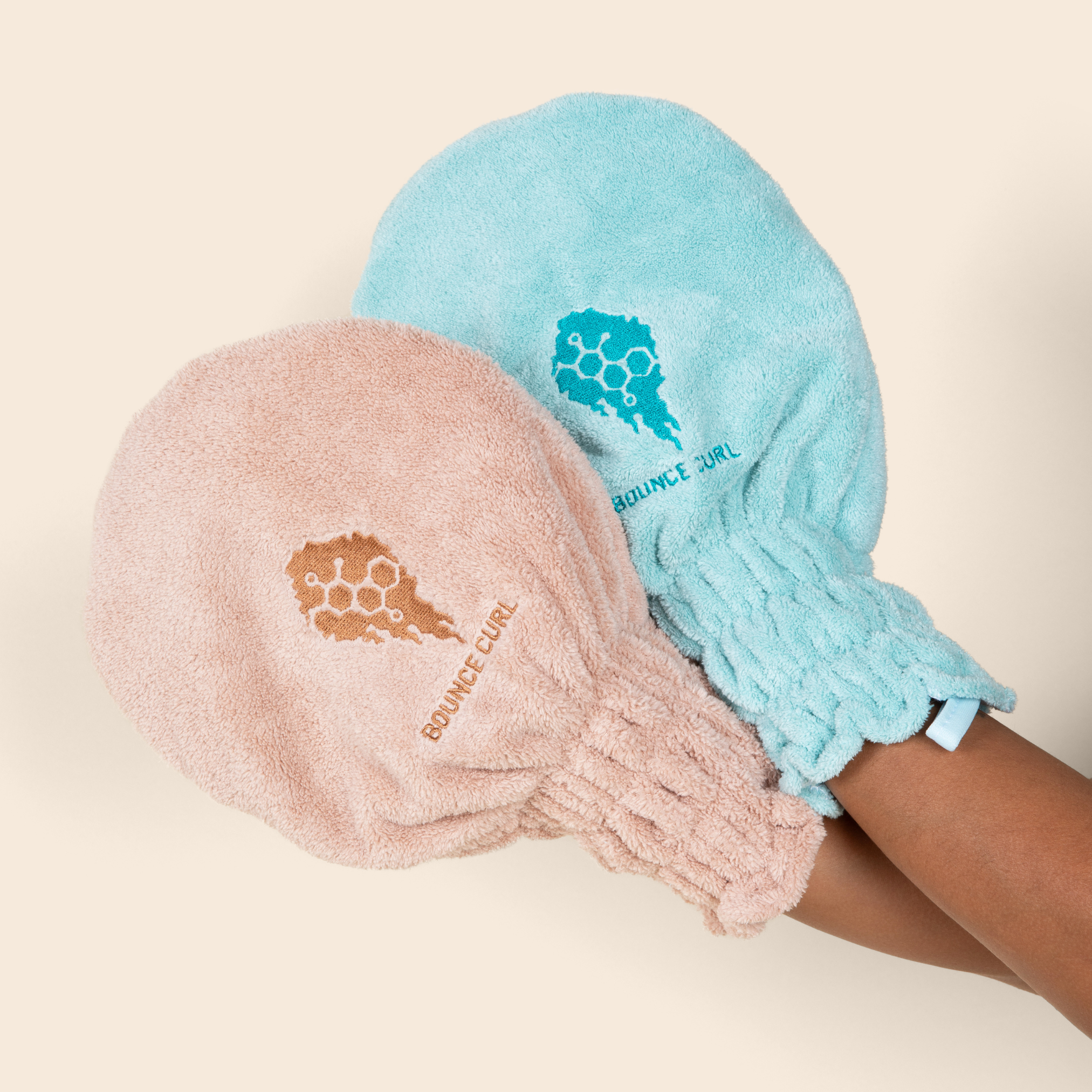 Hair Drying Mittens