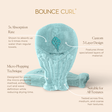 Bounce Curl Hair Drying Mitten Benefits