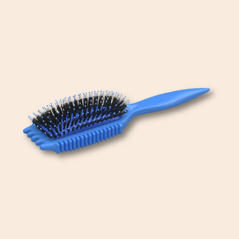 Bounce Curl Volume EdgeLift Brush - Blue brush laying down