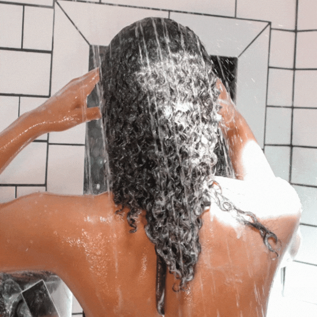 Bounce Curl Hydra Drench Cleansing Conditioner lifestyle shot